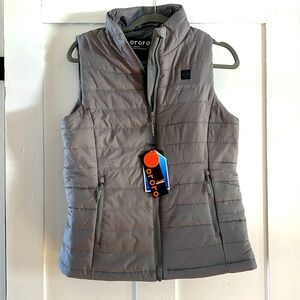 NWT Ororo heated women’s vest with battery and charger sz small